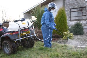 Quad-X eco spray ATV sprayer with handlance