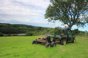 ATV Power Shredder Mower