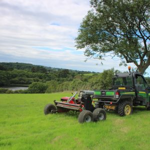 ATV Power Shredder Mower