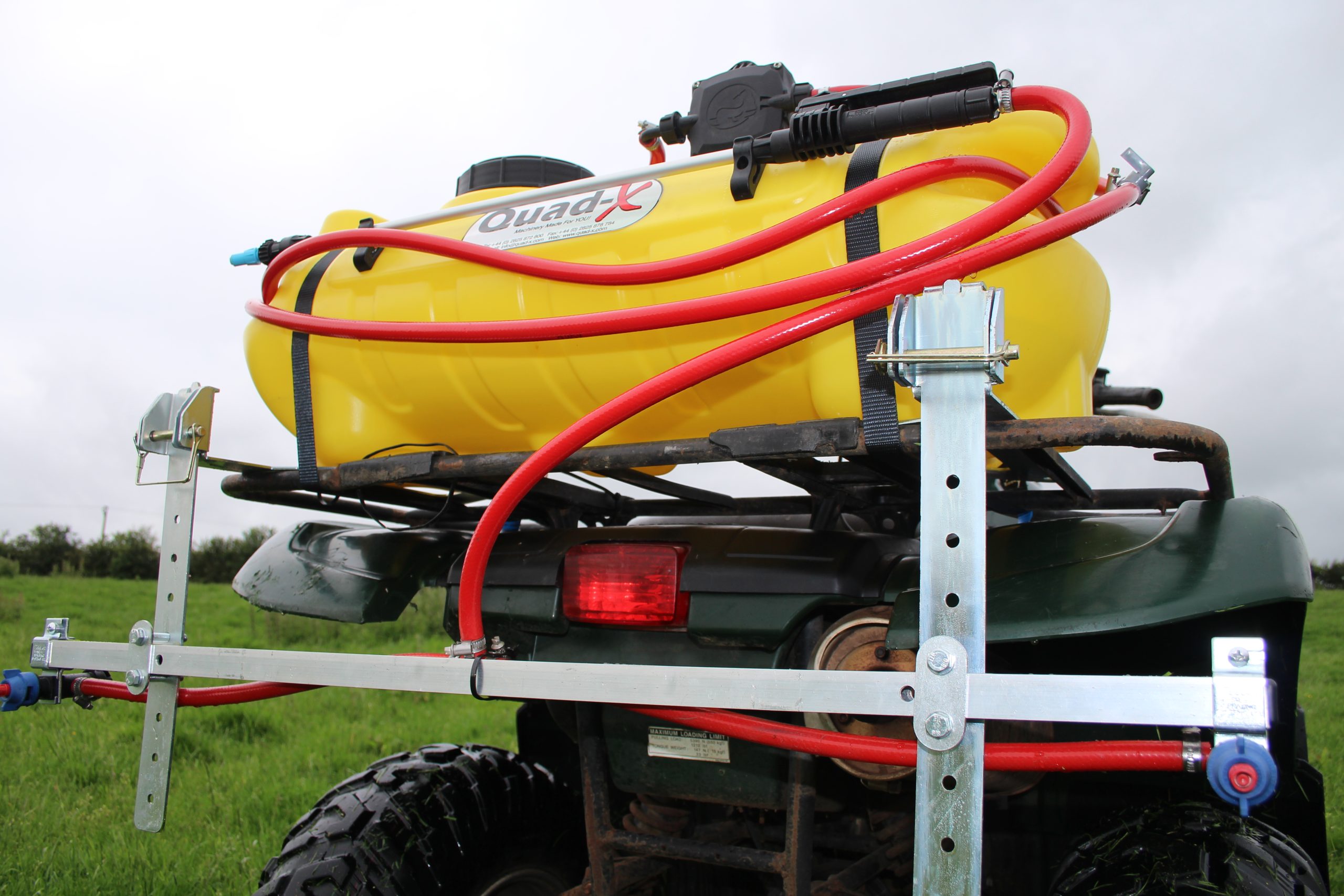 Wide Spray Boom Quad-X