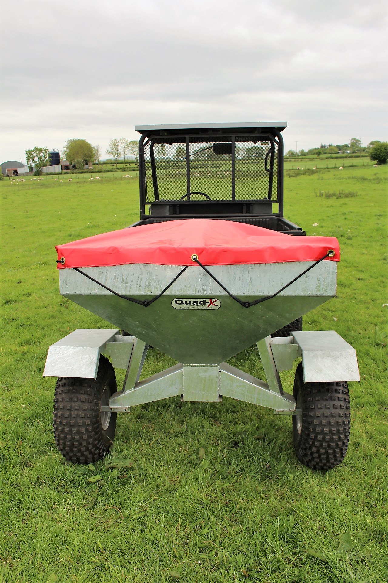 Tarpaulin cover with support for autodrop model