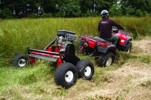 ATV Power Shredder Mower