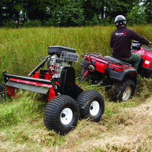 ATV Power Shredder Mower
